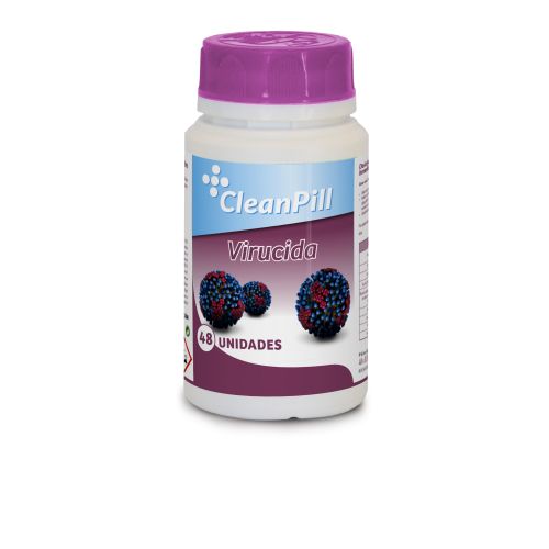 Pastillas desinfectantes virucidas Cleanpill (48 uds)